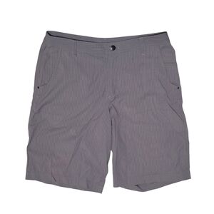 Lululemon Men’s Kahuna Shorts Golf Chino Gray Check Size 34 10" Inseam